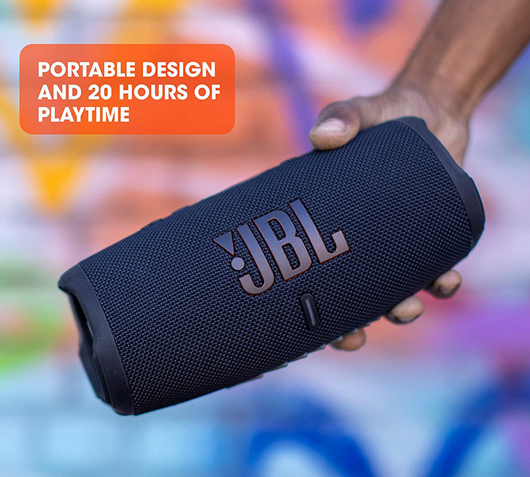 JBL Charge 5 Bluetooth Speaker (Pink)